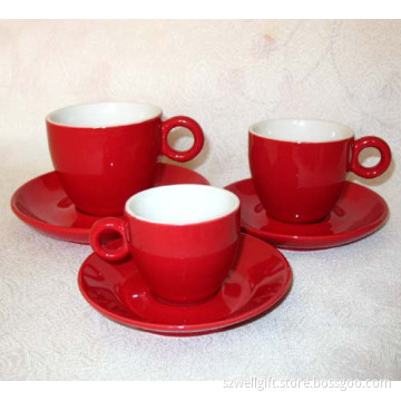 Ceramic Cup and Saucer